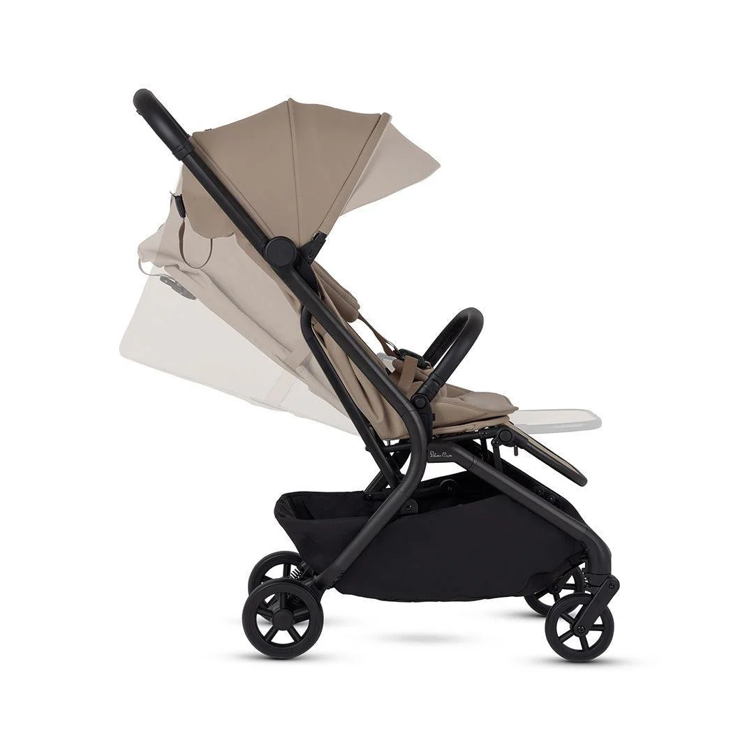 Silver Cross Nia Stroller & Carrycot - Champagne - Image 8