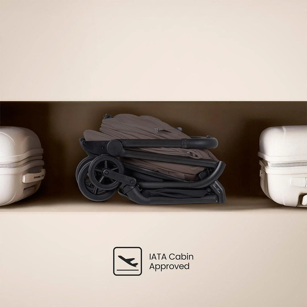 Silver Cross Nia Stroller - Chocolate - Image 10