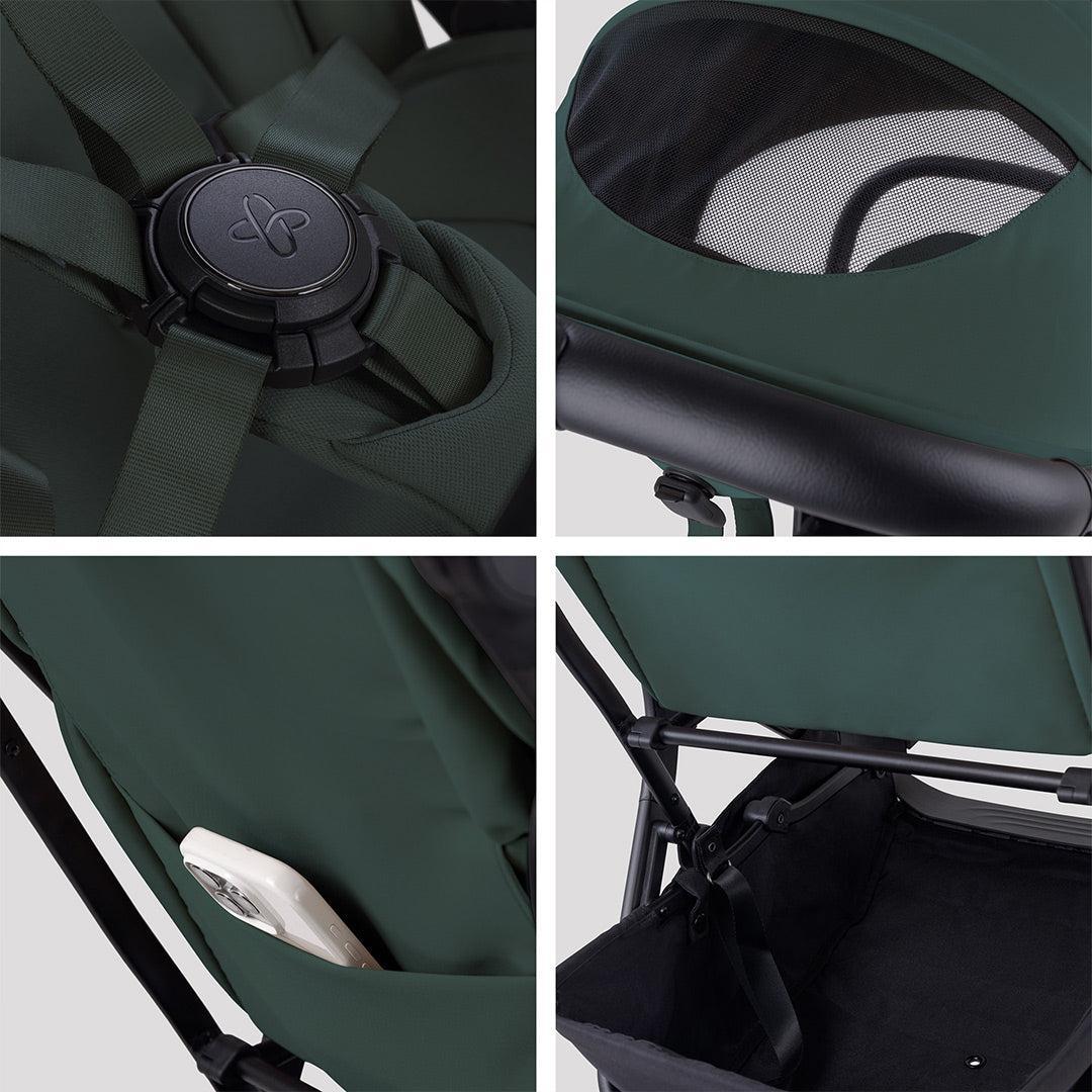 Silver Cross Nia Stroller - Conifer - Image 11