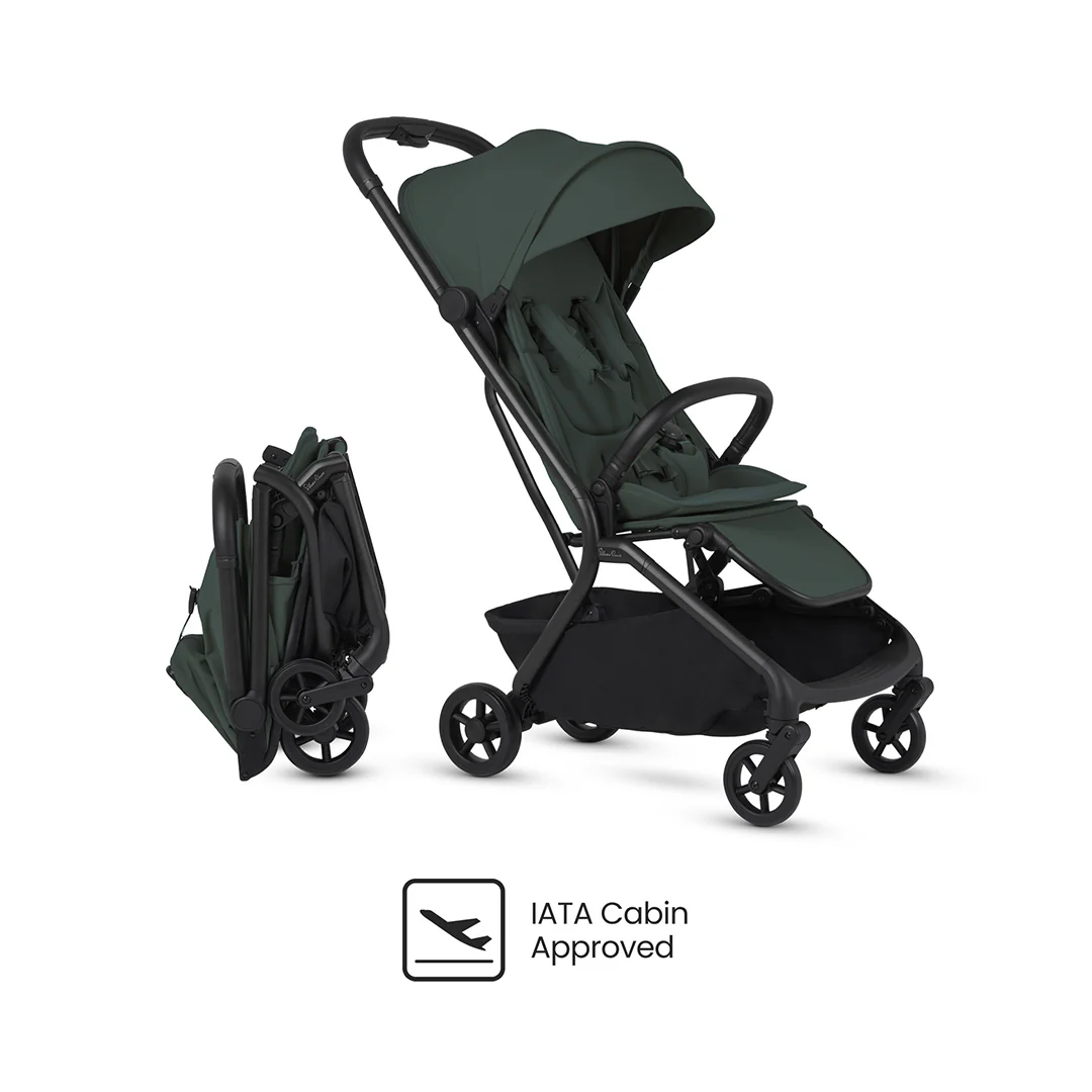 Silver Cross Nia Stroller - Conifer - Image 7