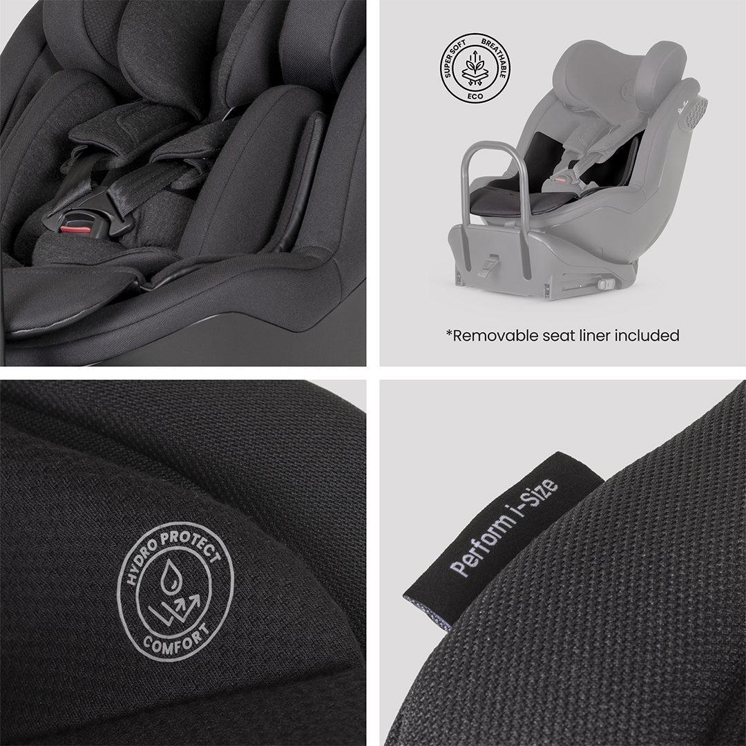 Silver Cross Perform Extended Rear Facing Car Seat - Iconic Black - Image 6