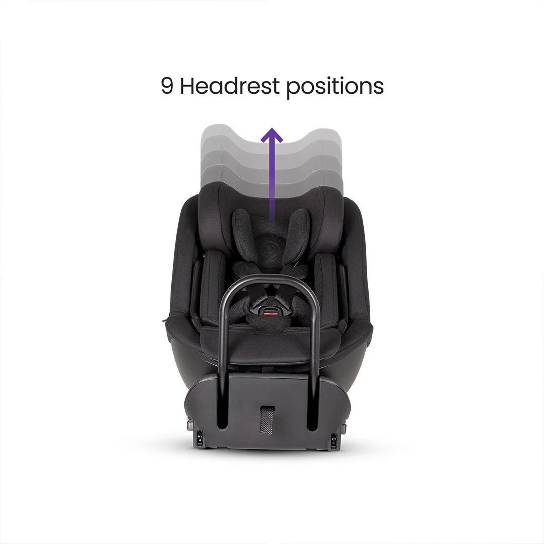 Silver Cross Perform Extended Rear Facing Car Seat - Iconic Black - Image 8