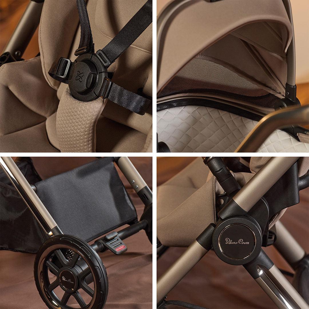 Silver Cross Reef 2 SPECIAL EDITION Pushchair  - Frappe - Image 4