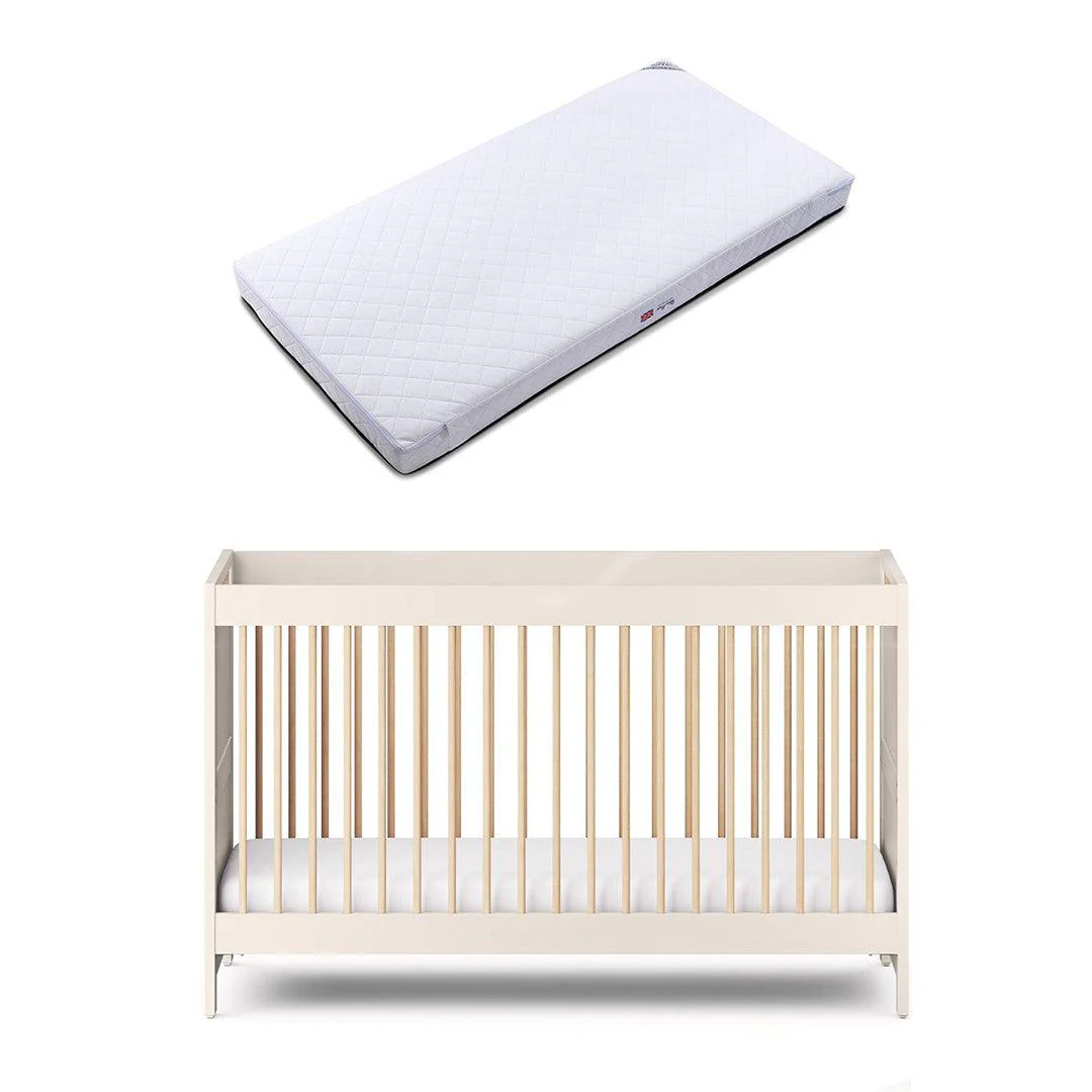 Silver Cross Seville Cot Bed - Cashmere Oak - Image 10