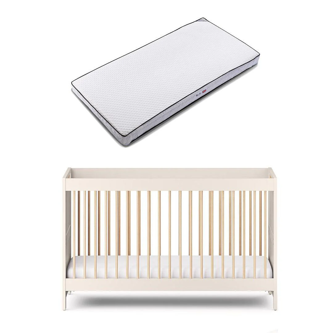 Silver Cross Seville Cot Bed - Cashmere Oak - Image 11