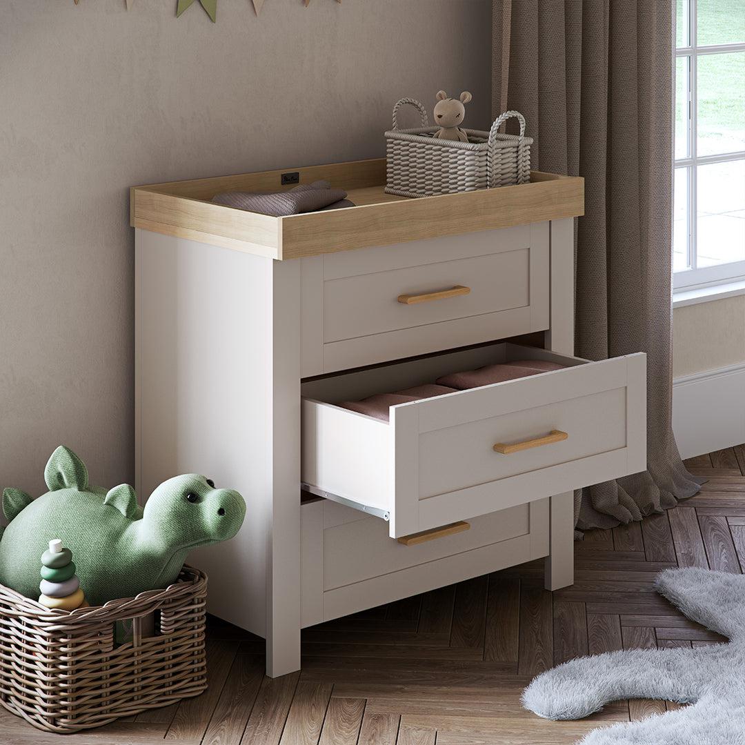 Silver Cross Seville 3 Piece Room Set - Cashmere Oak - Image 17