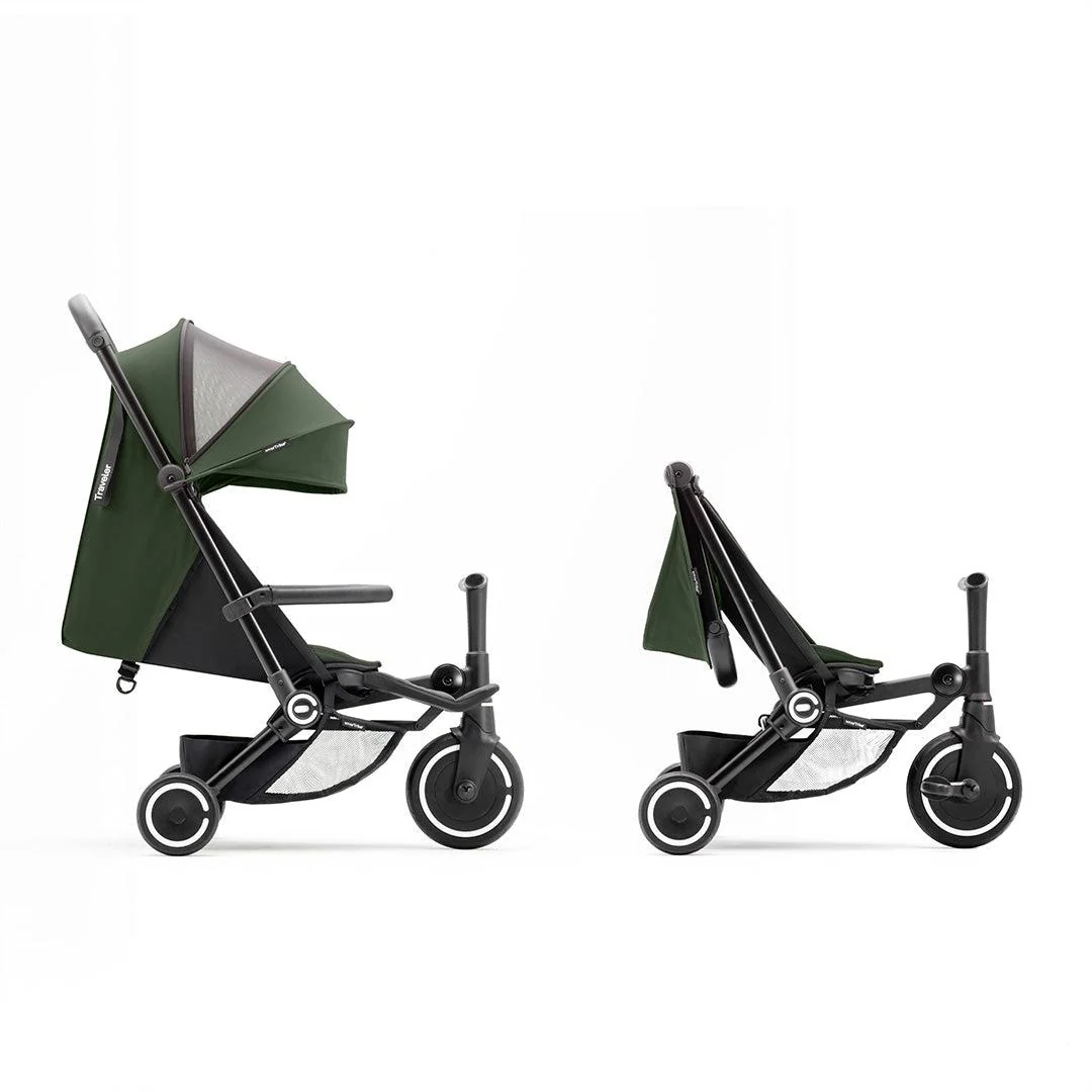smarTrike Traveler Active Stroller - Olive - Image 3