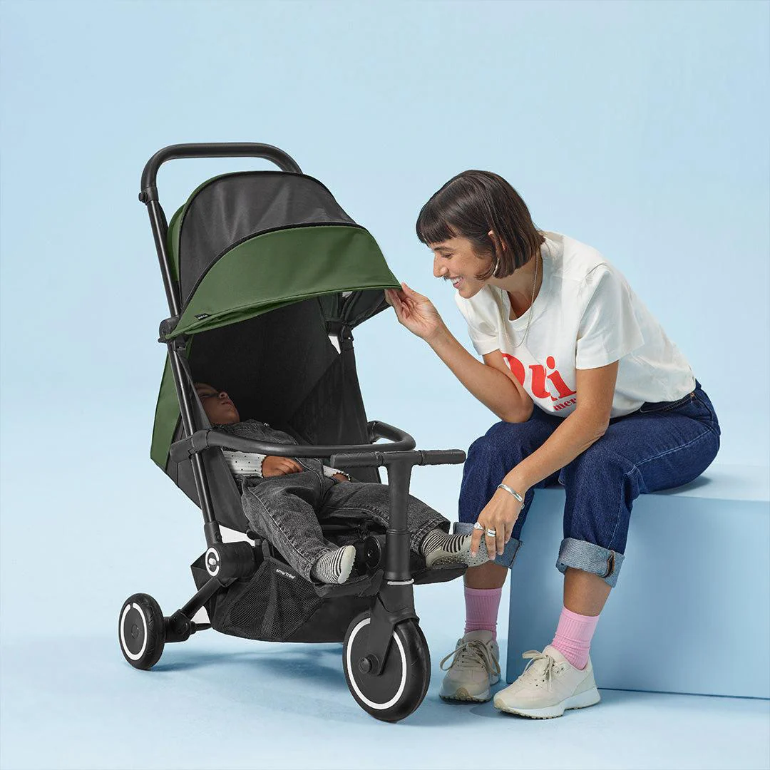 smarTrike Traveler Active Stroller - Olive - Image 4
