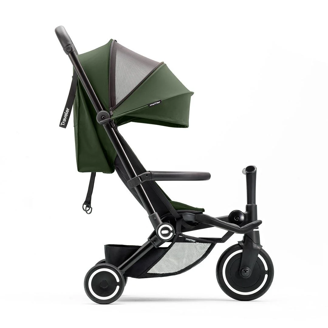 smarTrike Traveler Active Stroller - Olive - Image 8