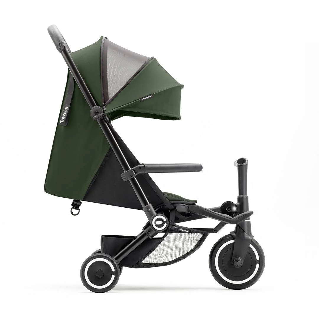 smarTrike Traveler Active Stroller - Olive - Image 9