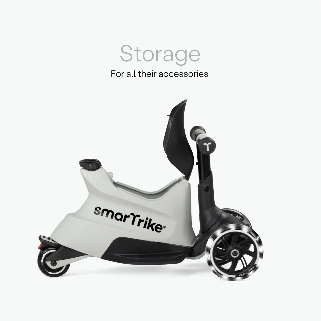smarTrike Xtend Ride On Scooter Plus From 12 Months to 12 Years - Cool Grey - Image 5