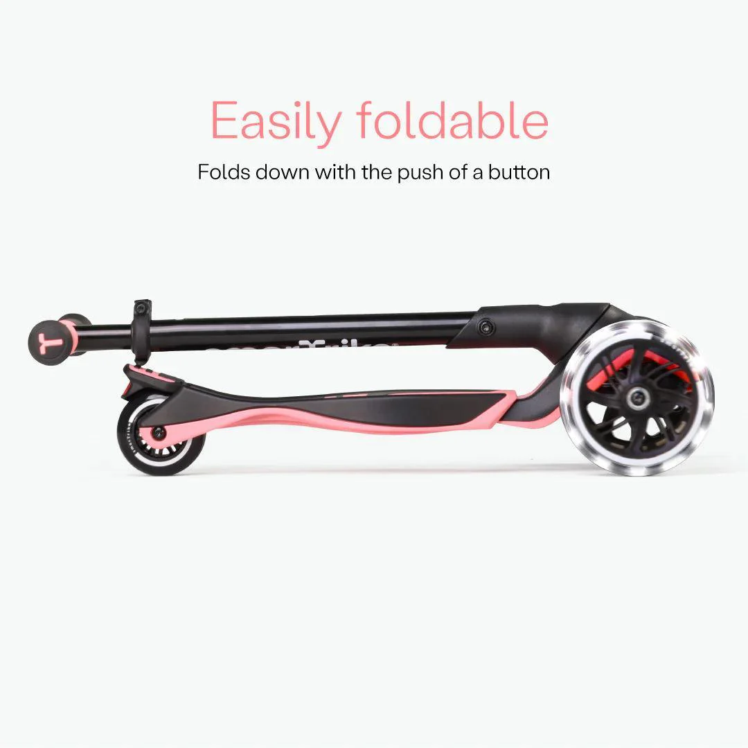 smarTrike Xtend Ride On Scooter Plus From 12 Months to 12 Years - Salmon Pink - Image 6