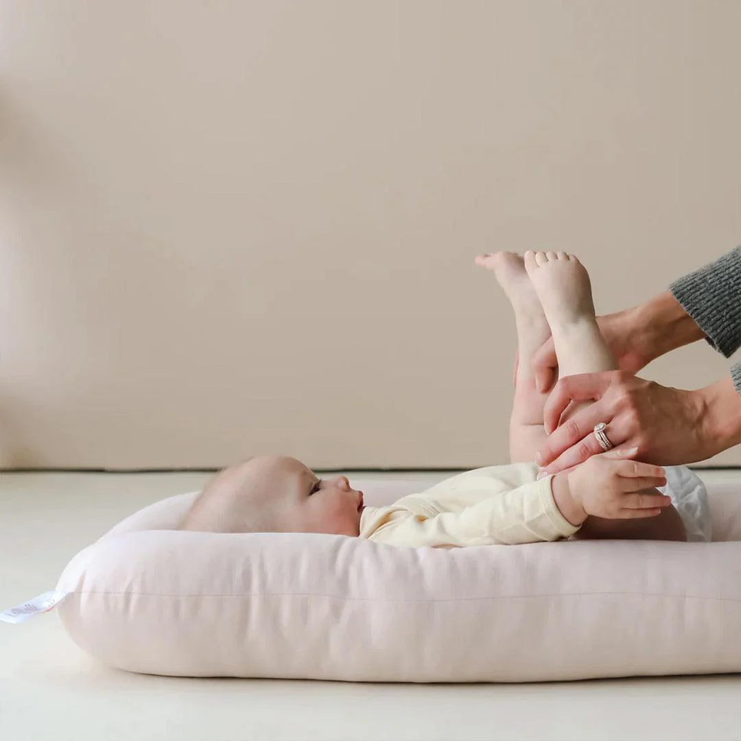 Snuggle Me Organic Infant Lounger - Petal - Image 3