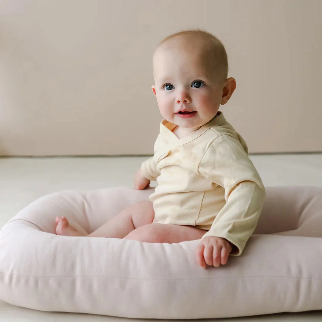 Snuggle Me Organic Infant Lounger - Petal - Image 4