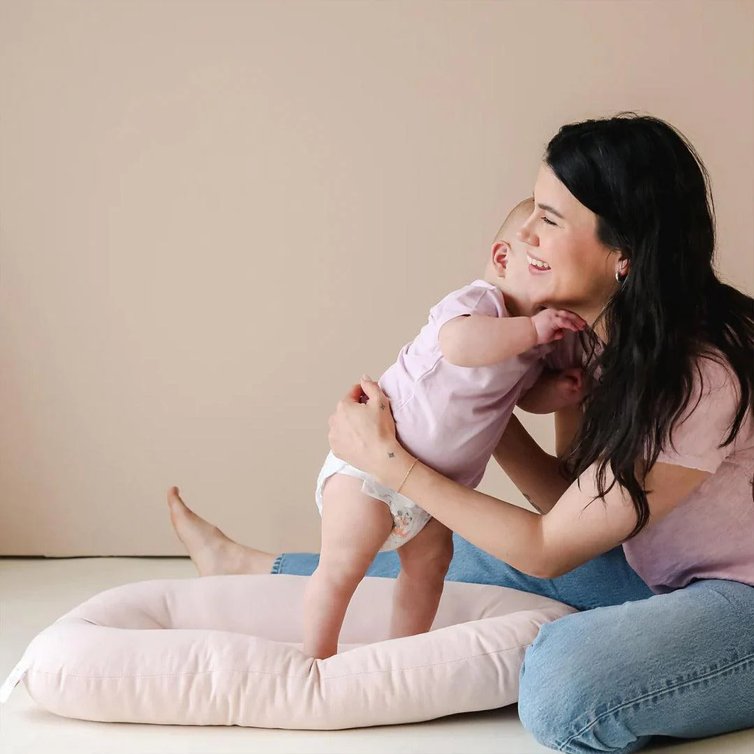 Snuggle Me Organic Infant Lounger - Petal - Image 6