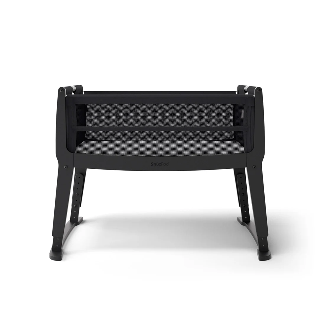 Snuz SnuzPod Studio Bedside Crib - Brooklyn Graphite