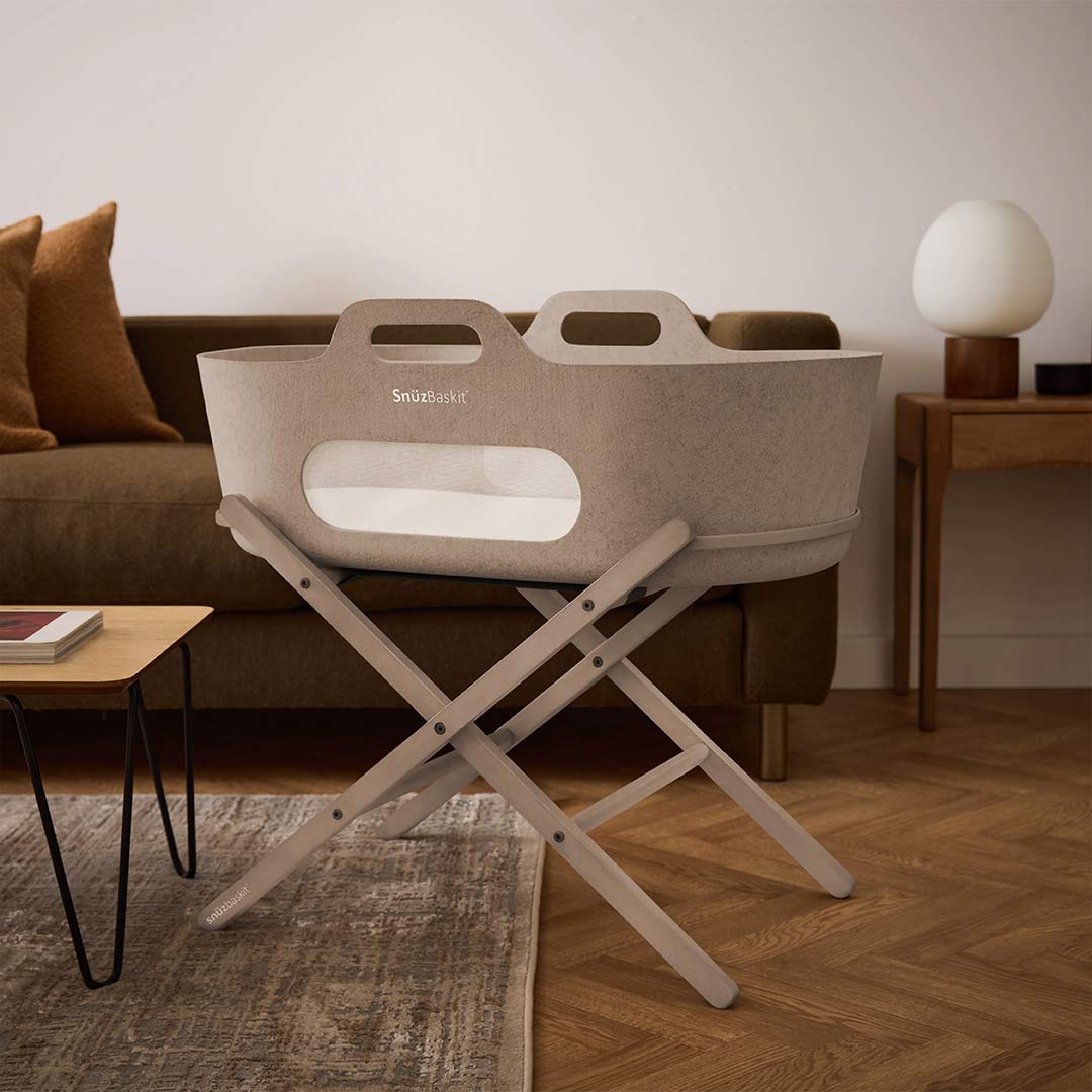 SnuzBaskit Basket & Stand - Mocha - Image 5