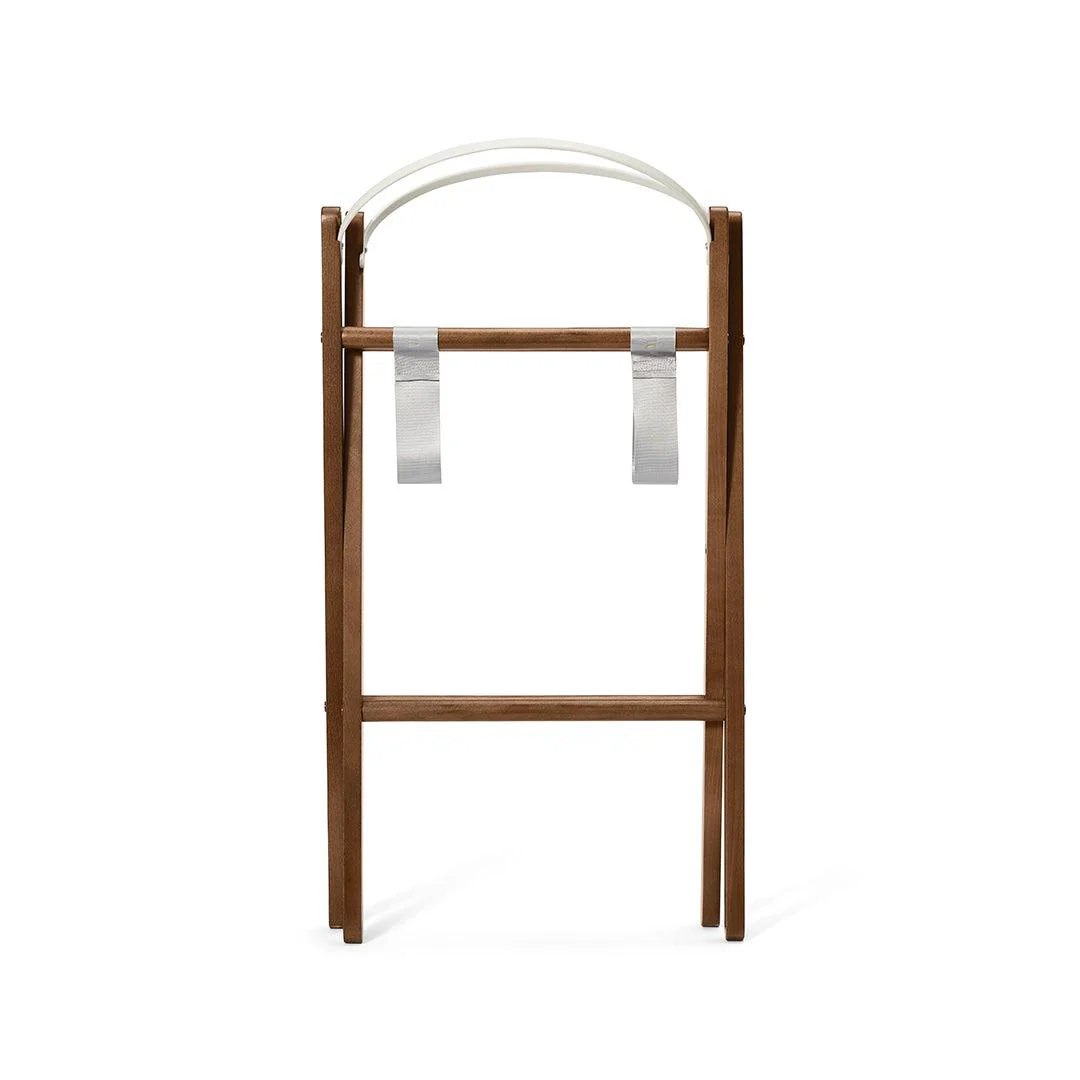 SnuzBaskit Barley Moses Basket + Walnut Stand - Barley / Walnut - Image 10