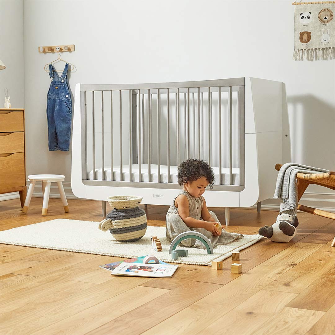 SnuzKot 2 Piece Nursery Furniture Set - The Natural Edit - Silver Birch - Image 2