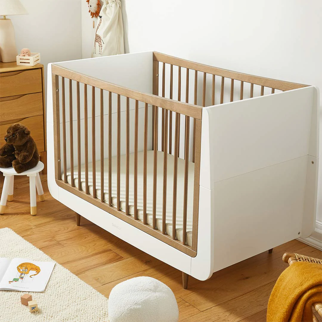 SnuzKot 2 Piece Nursery Furniture Set - The Natural Edit - Walnut - Image 4
