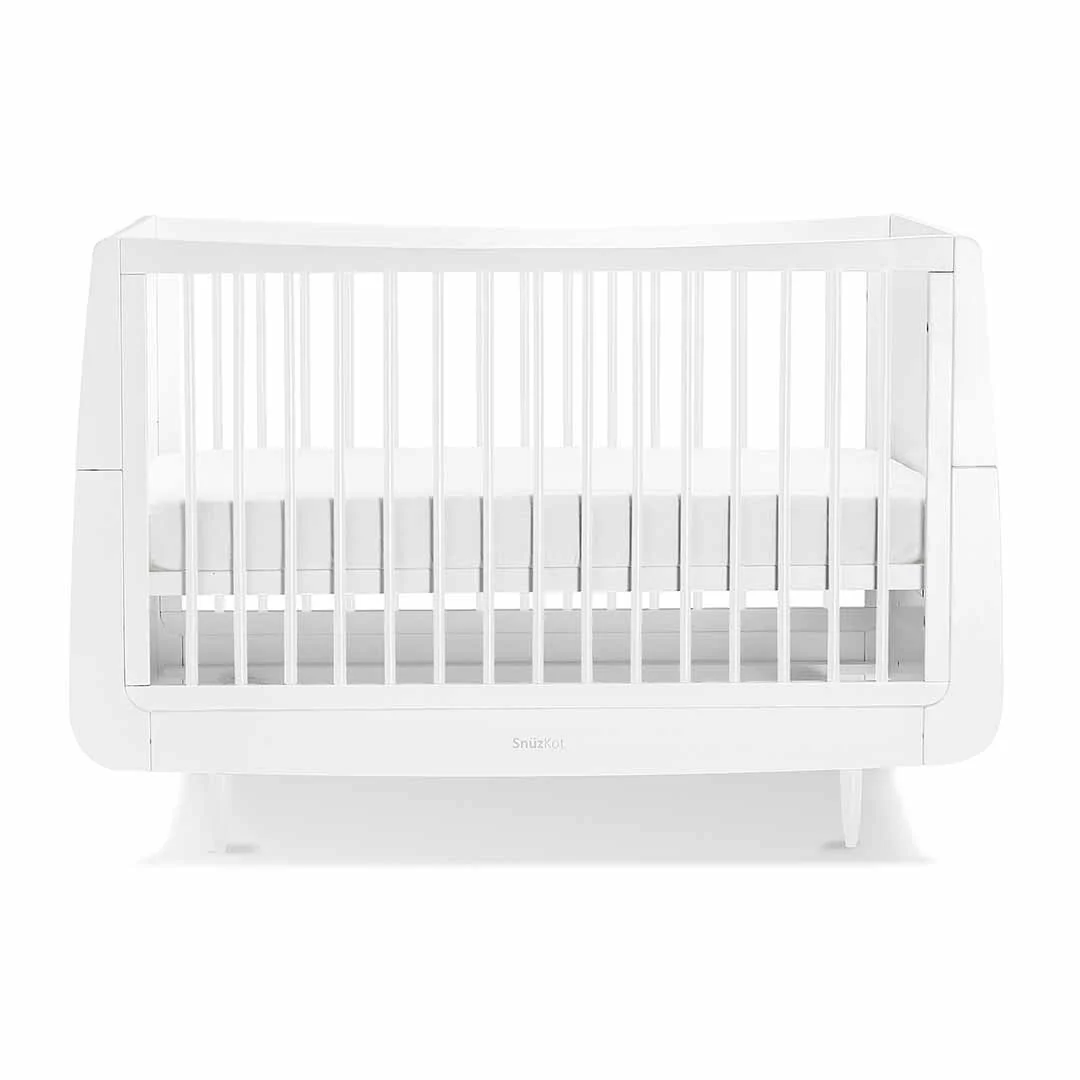 SnuzKot Skandi 2 Piece Nursery Furniture Set - White - Image 4