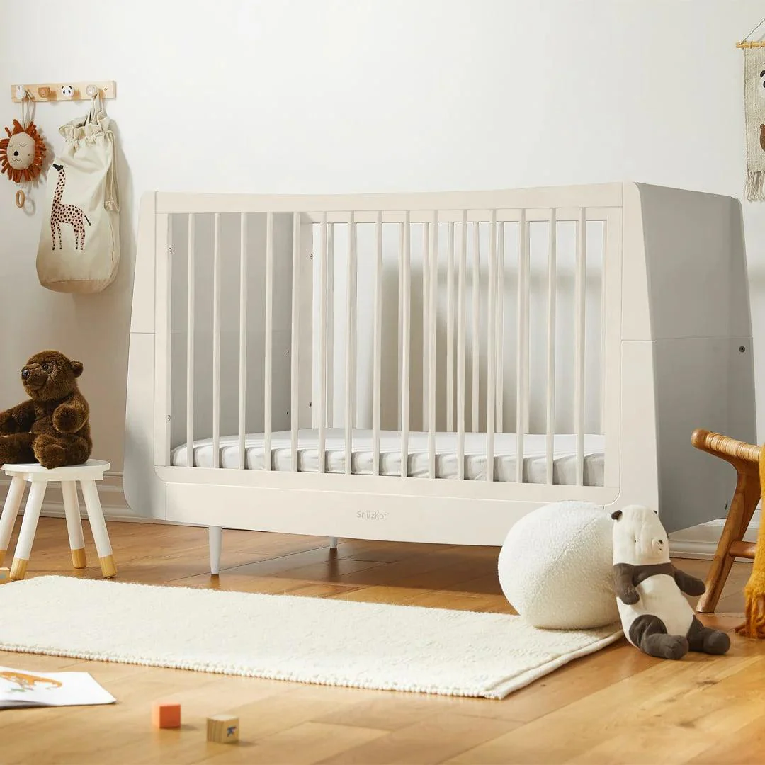 SnuzKot Skandi Cot Bed - Cashmere - Image 3