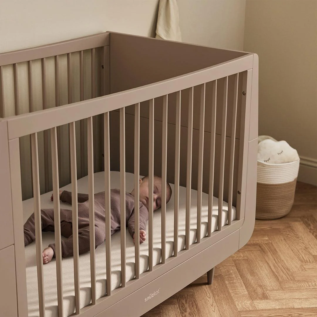 SnuzKot Skandi Cot Bed - Mocha - Image 3
