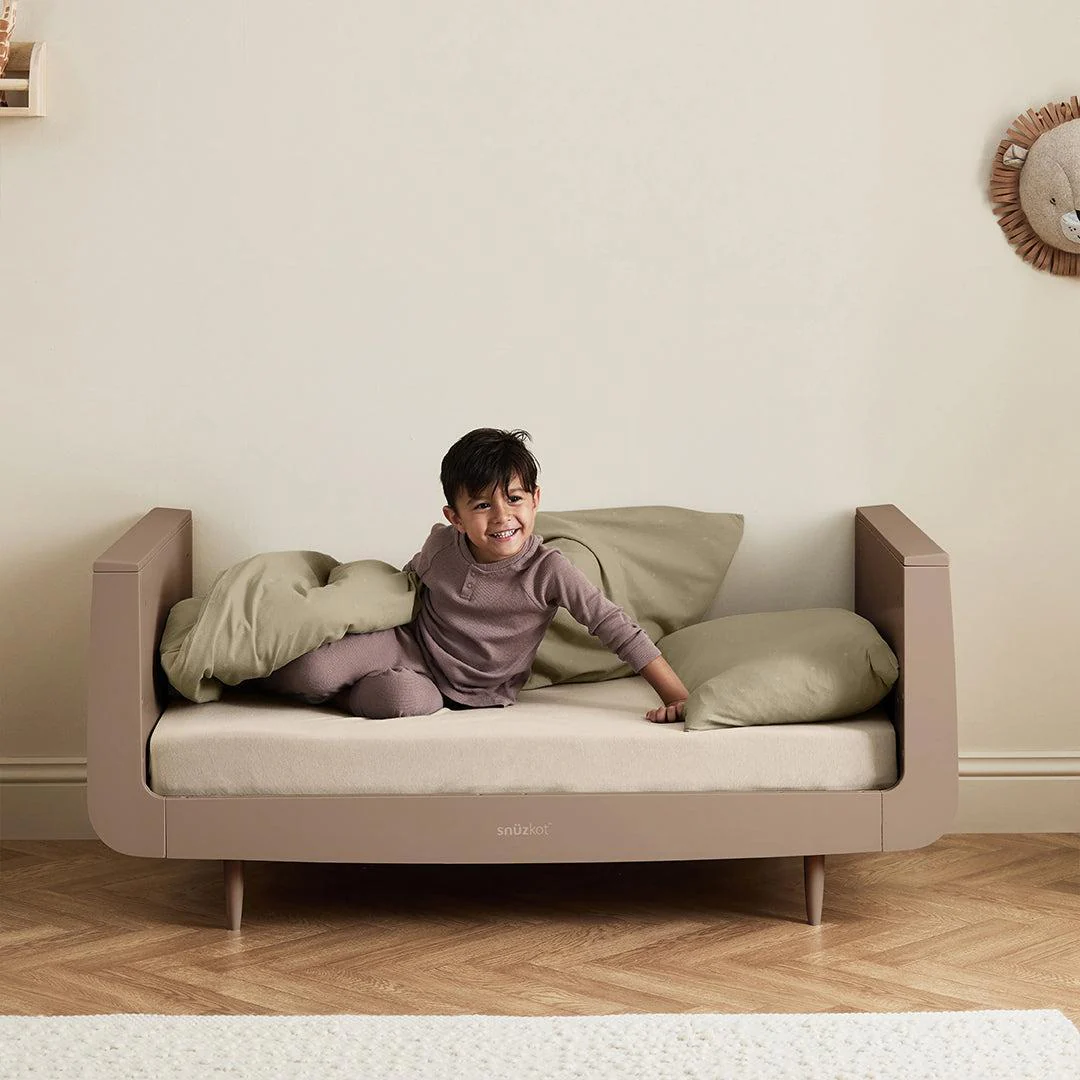 SnuzKot Skandi Cot Bed - Mocha - Image 5