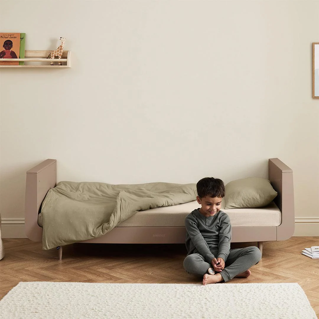 SnuzKot Skandi Cot Bed - Mocha - Image 6