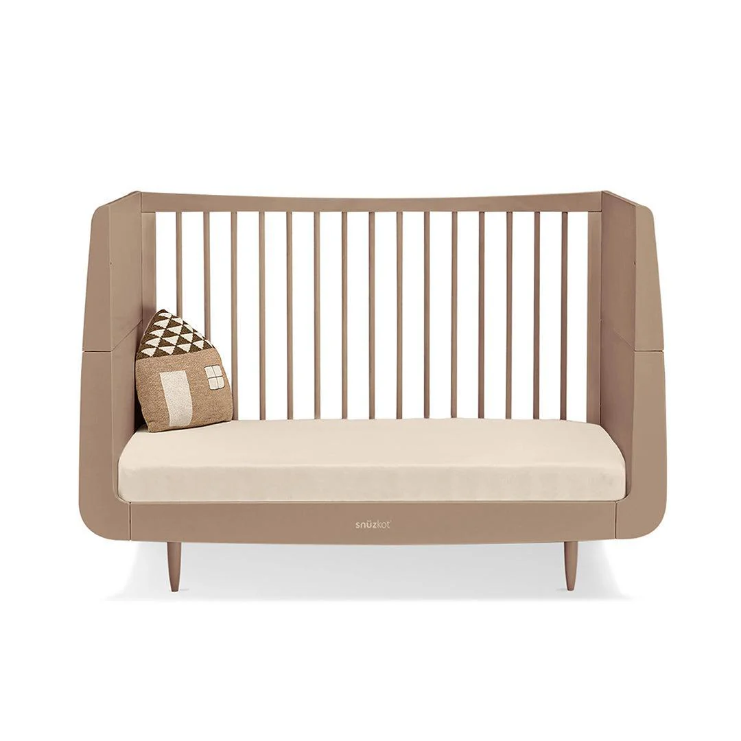 SnuzKot Skandi Cot Bed - Mocha - Image 7