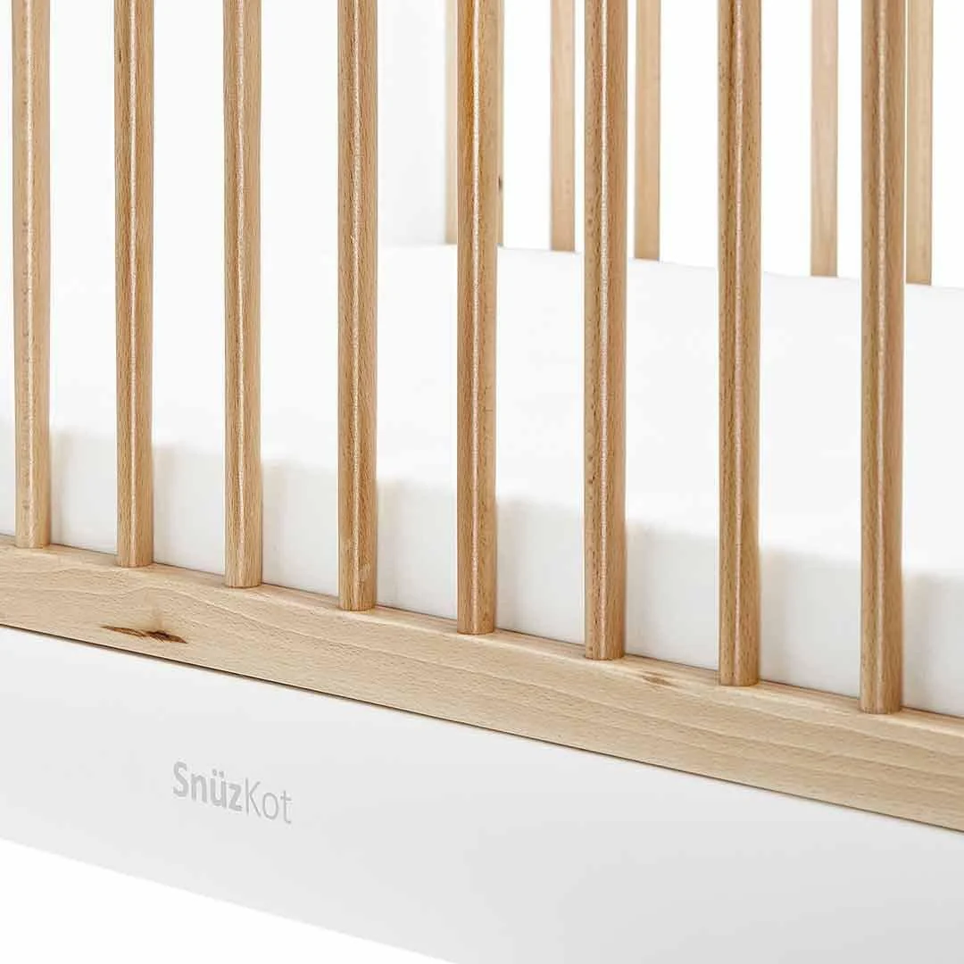 SnuzKot Skandi Cot Bed - Natural - Image 7