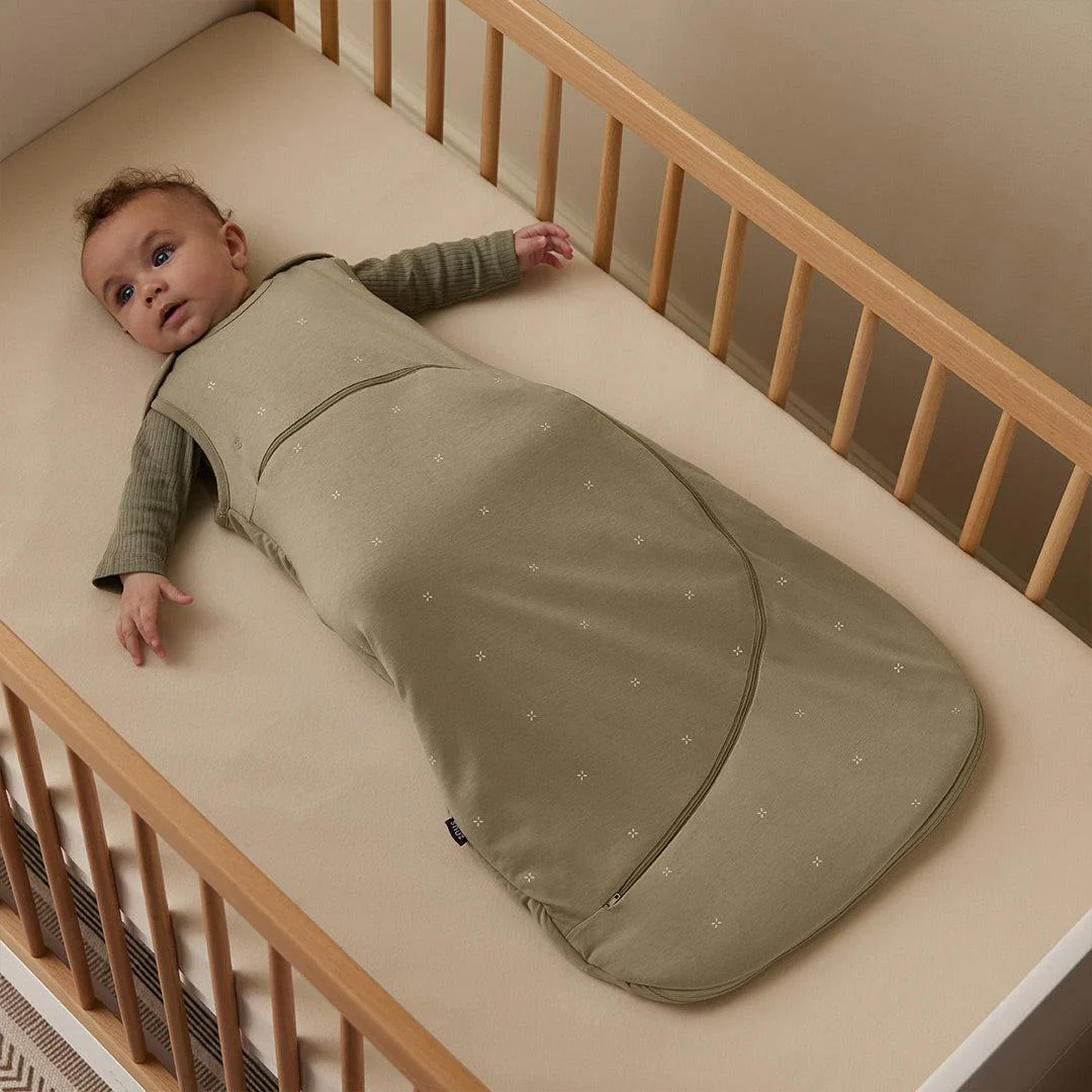 SnuzPouch Sleeping Bag 1.0 TOG - Sage Cross - Image 3