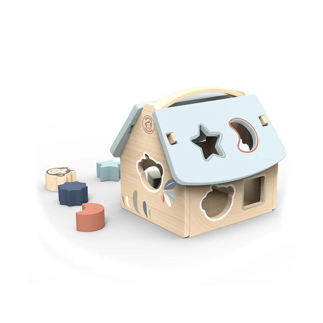 Speedy Monkey House Shape Sorter - Image 5