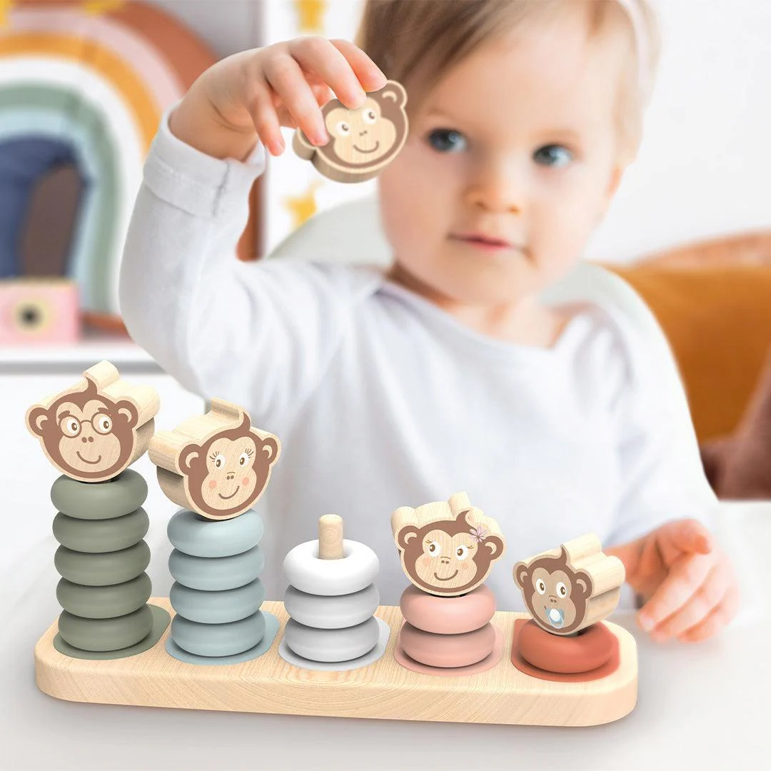 Speedy Monkey Monkey Family Stacker - Image 2