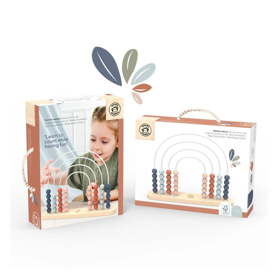 Speedy Monkey Rainbow Abacus - Image 3