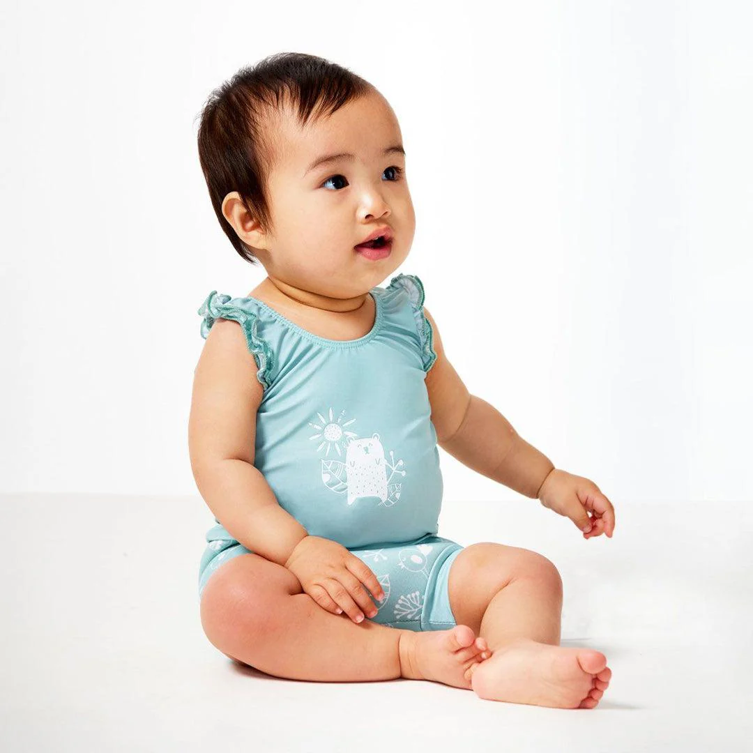 Splash About Happy Nappy Swim Costume - Sunny Bear - Image 2