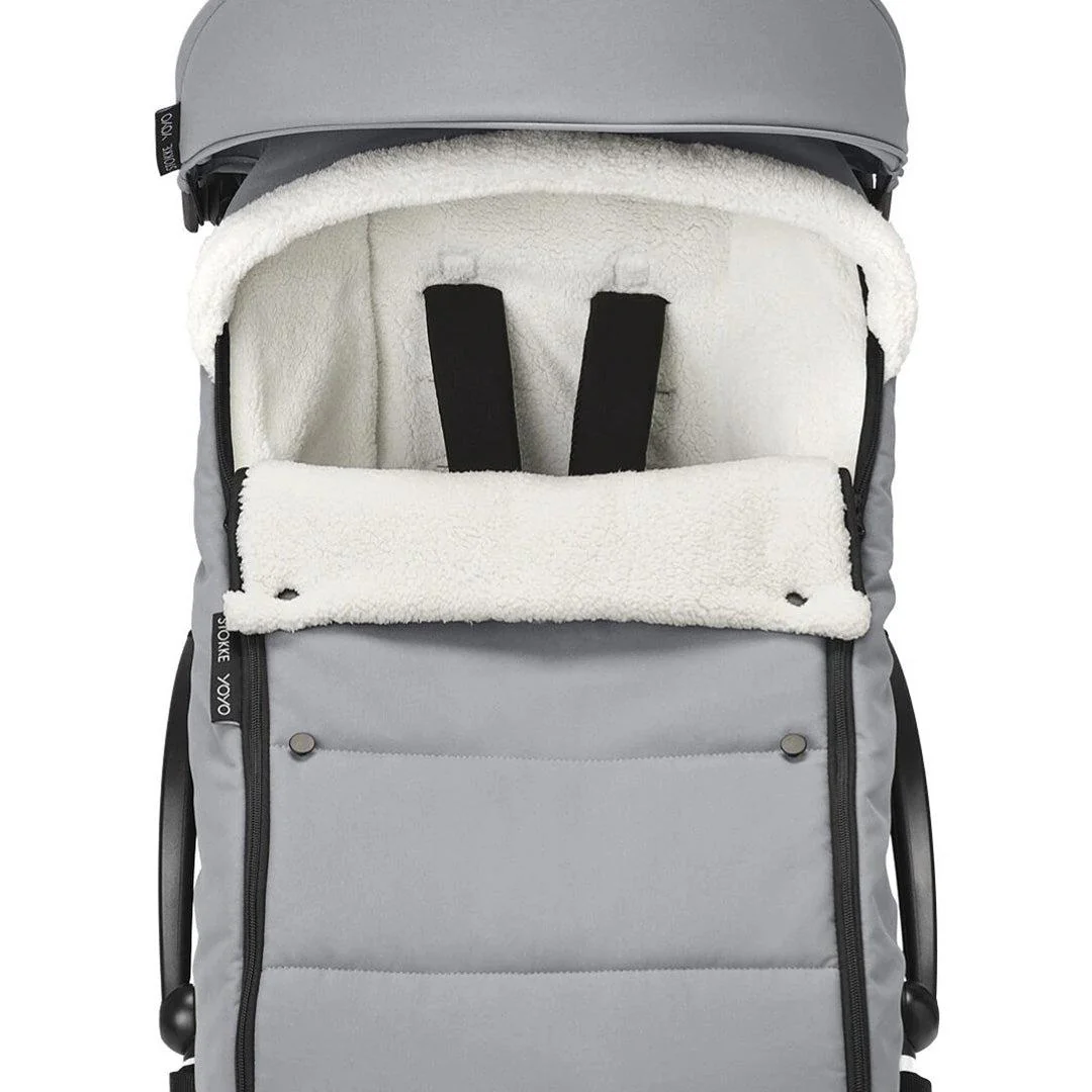 Stokke® YOYO® Footmuff - Stone - Image 5