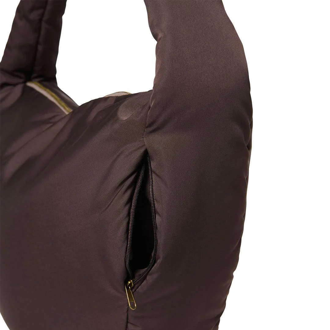 Studio Noos Brown Puffy Cross Body Bag - Brown - Image 4