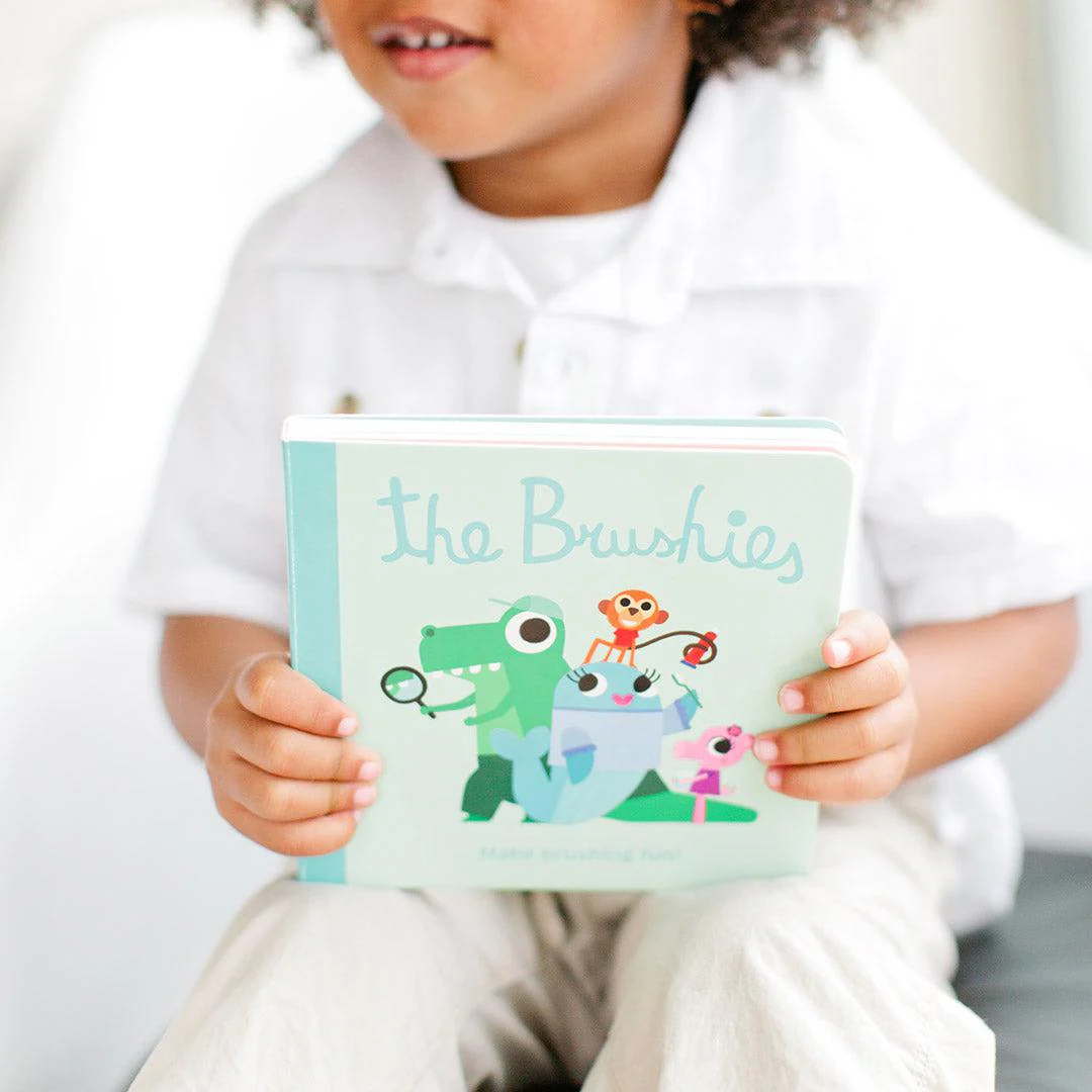 The Brushies - Brushie Toothbrush + Book Set - Chomps - Image 5