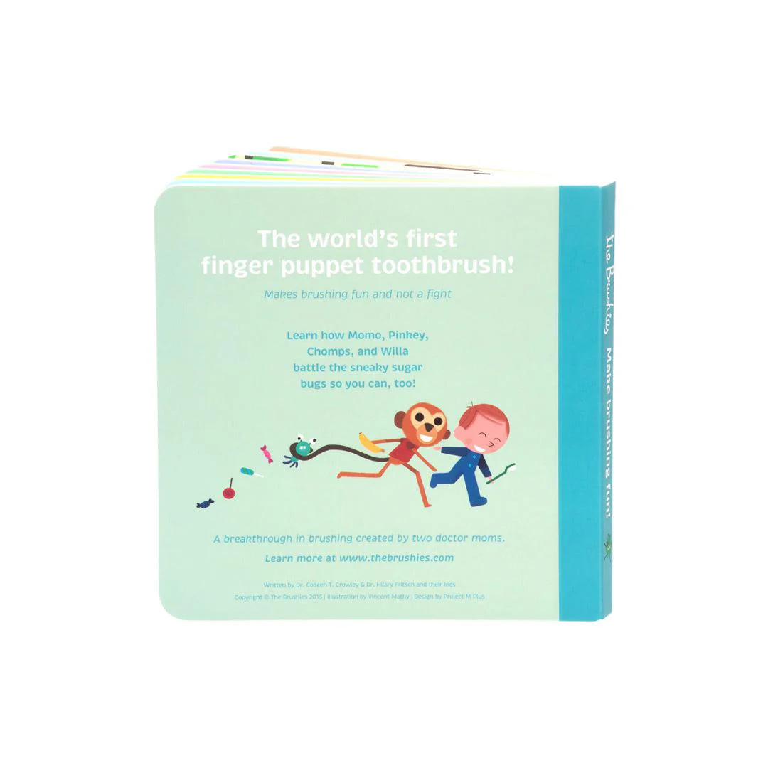 The Brushies - Brushie Toothbrush + Book Set - Chomps - Image 9