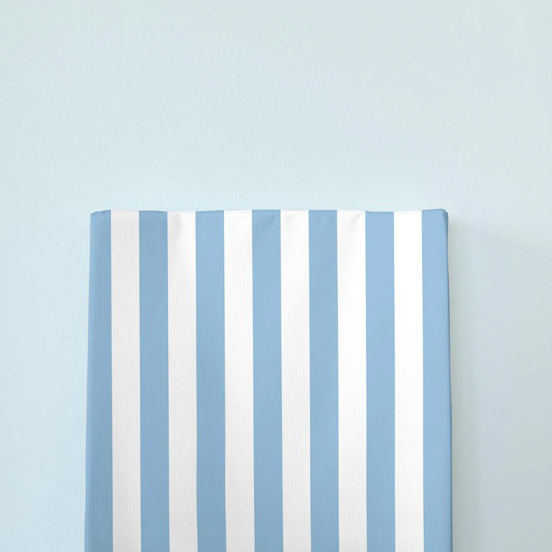 The Little Bumble Co. Anti Roll Changing Mat - Blue Stripe