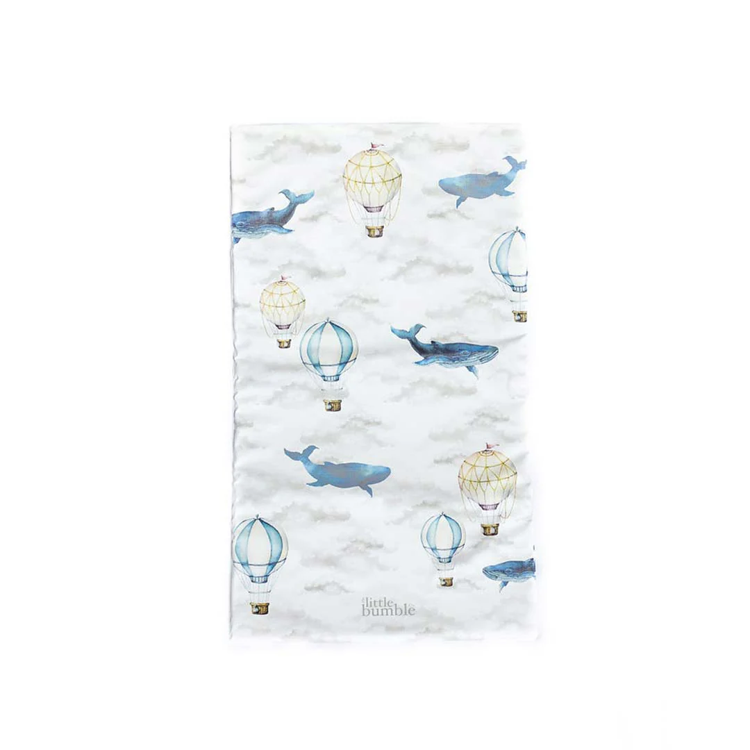 The Little Bumble Co. Anti Roll Changing Mat - Up in the Clouds - Image 4