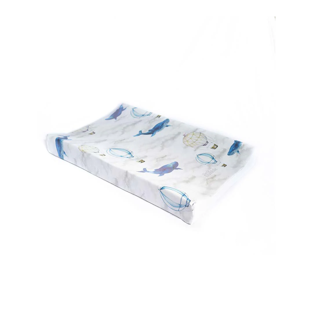 The Little Bumble Co. Anti Roll Changing Mat - Up in the Clouds - Image 5