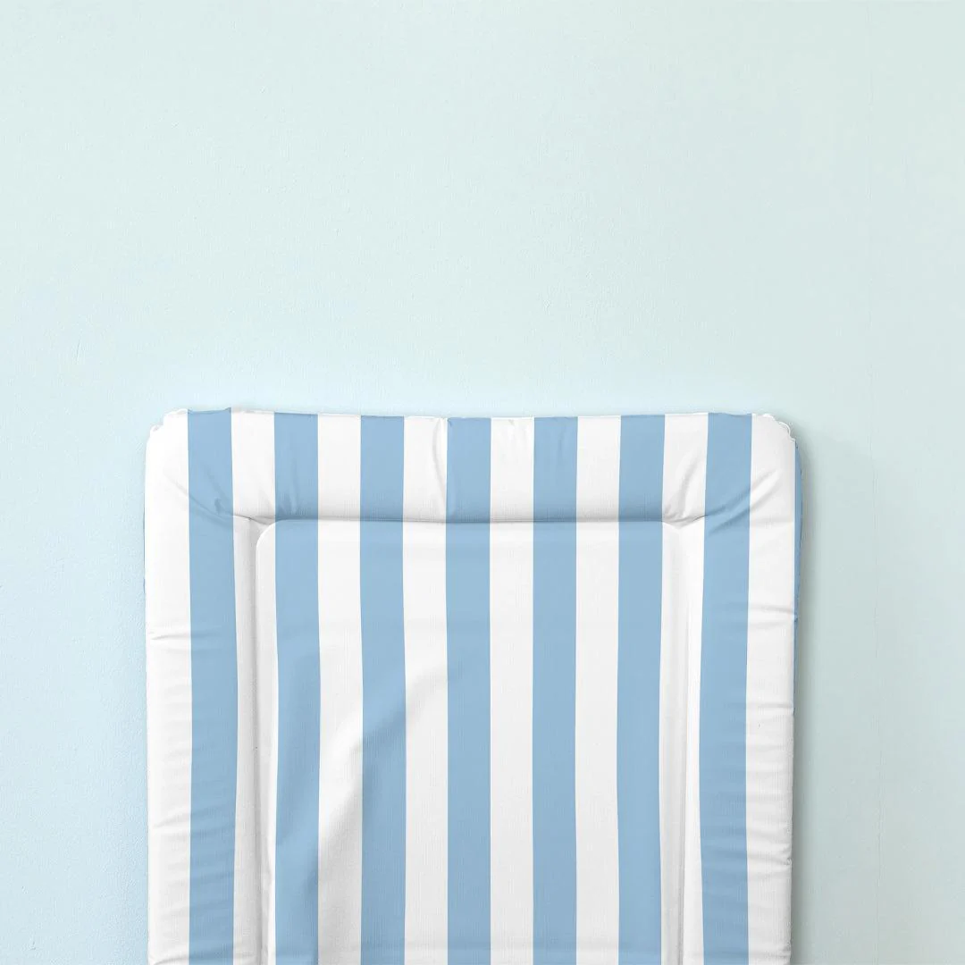 The Little Bumble Co. Standard Changing Mat - Blue Stripe