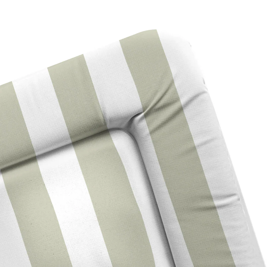The Little Bumble Co. Standard Changing Mat - Green Stripe - Image 2