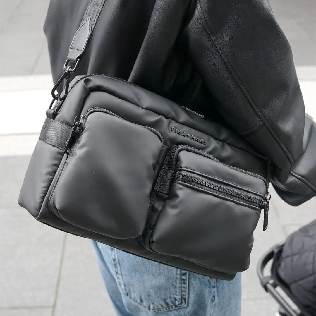 TIBA + MARL Axel Buggy Organiser / Changing Bag - Black - Image 5