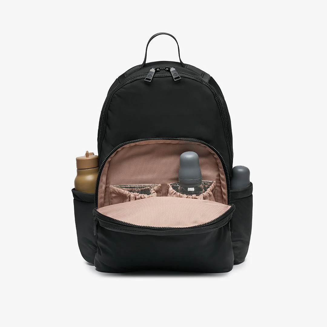 TIBA + MARL Elwood Changing Backpack - Black Woven - Image 5