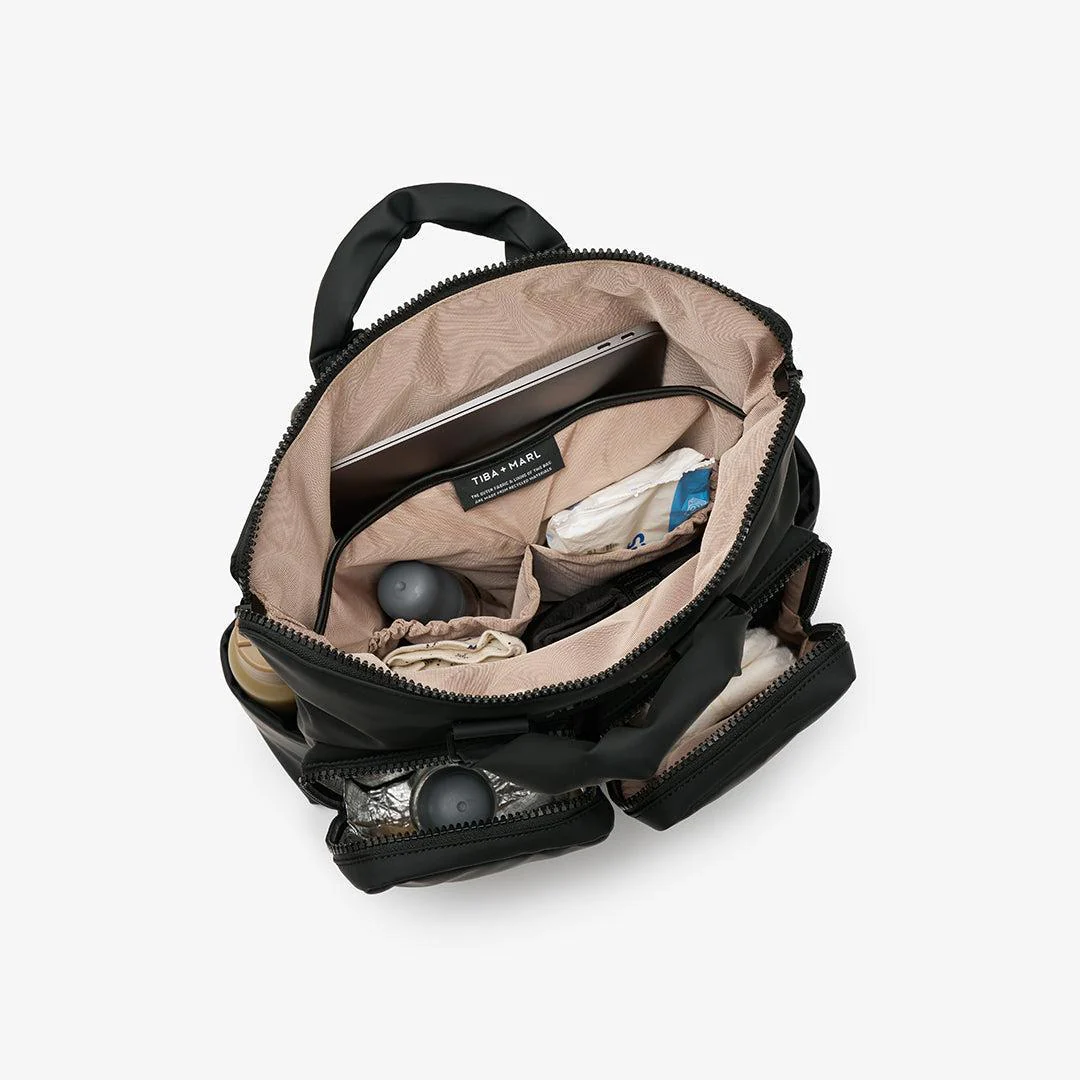 TIBA + MARL Ozzy Backpack - Matte Black - Image 4