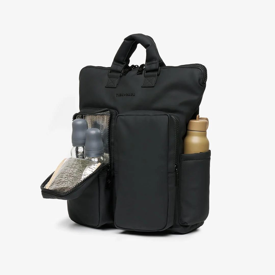 TIBA + MARL Ozzy Backpack - Matte Black - Image 6