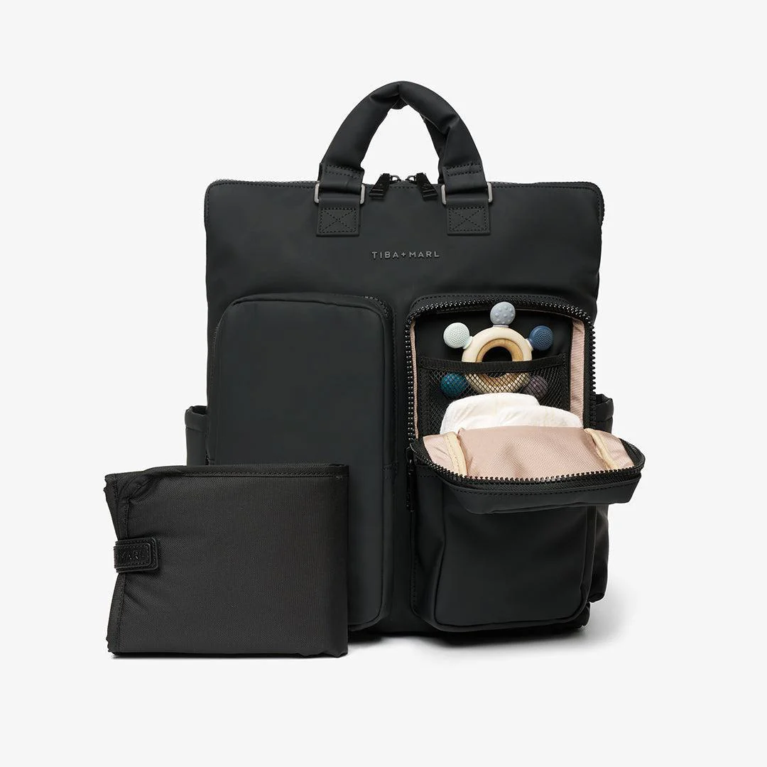 TIBA + MARL Ozzy Backpack - Matte Black - Image 7